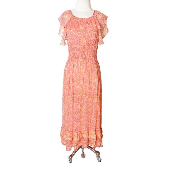 NWT Cleobella Hannah Maxi Dress in Blossom Block Print sz M - Picture 6 of 11